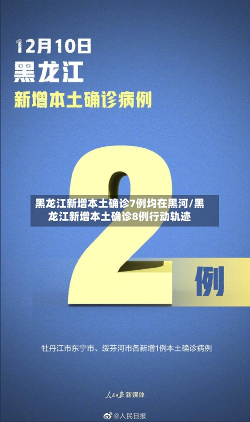 黑龙江新增本土确诊7例均在黑河/黑龙江新增本土确诊8例行动轨迹-第2张图片