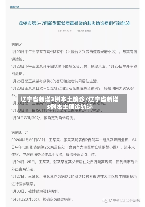 辽宁省新增3例本土确诊/辽宁省新增3例本土确诊轨迹