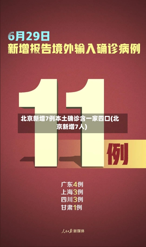 北京新增7例本土确诊含一家四口(北京新增7人)-第2张图片