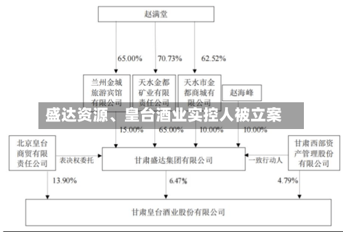 盛达资源、皇台酒业实控人被立案-第2张图片