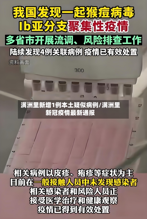 满洲里新增1例本土疑似病例/满洲里新冠疫情最新通报-第2张图片