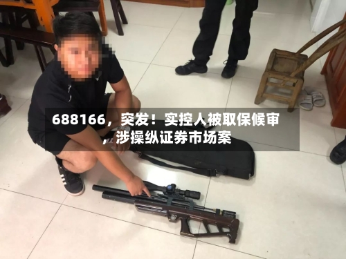 688166，突发！实控人被取保候审	，涉操纵证券市场案-第3张图片