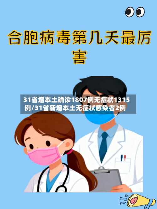 31省增本土确诊1807例无症状1315例/31省新增本土无症状感染者2例