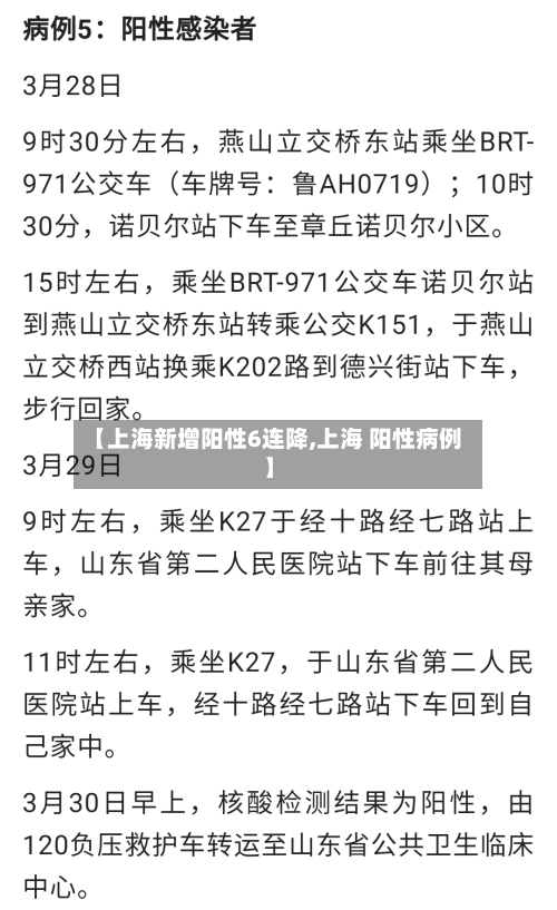 【上海新增阳性6连降,上海 阳性病例】
