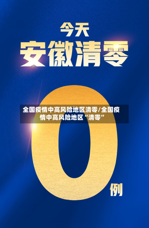 全国疫情中高风险地区清零/全国疫情中高风险地区“清零”-第2张图片