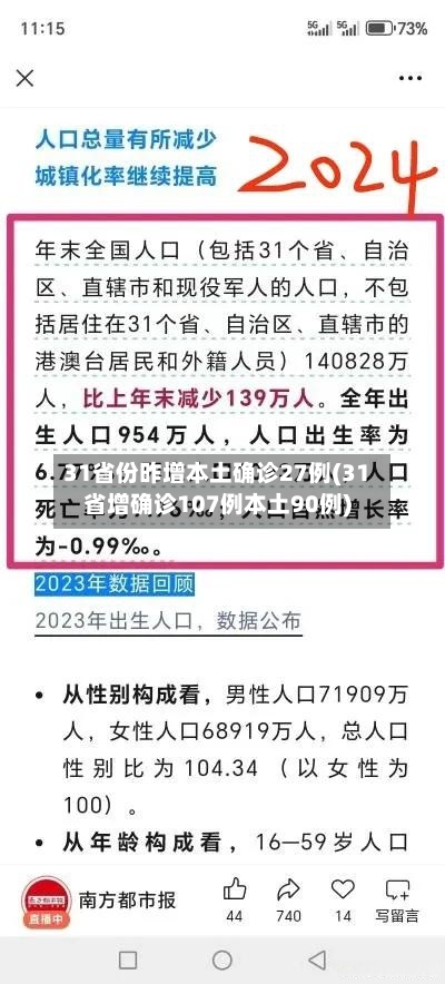 31省份昨增本土确诊27例(31省增确诊107例本土90例)-第3张图片