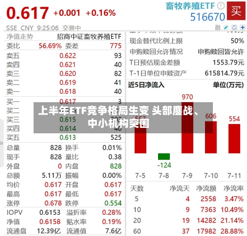 上半年ETF竞争格局生变 头部鏖战、中小机构突围-第2张图片