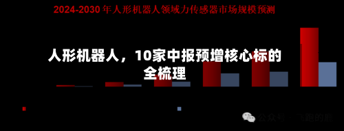 人形机器人	，10家中报预增核心标的全梳理-第3张图片