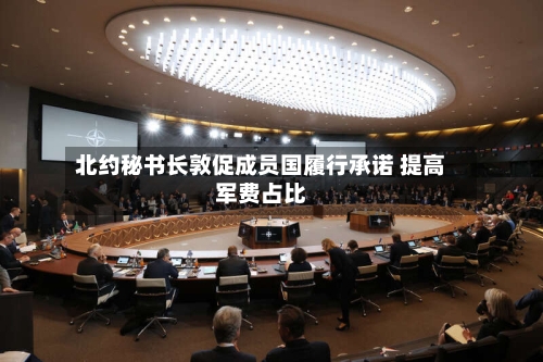 北约秘书长敦促成员国履行承诺 提高军费占比