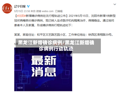 黑龙江新增确诊病例/黑龙江新增确诊病例行动轨迹