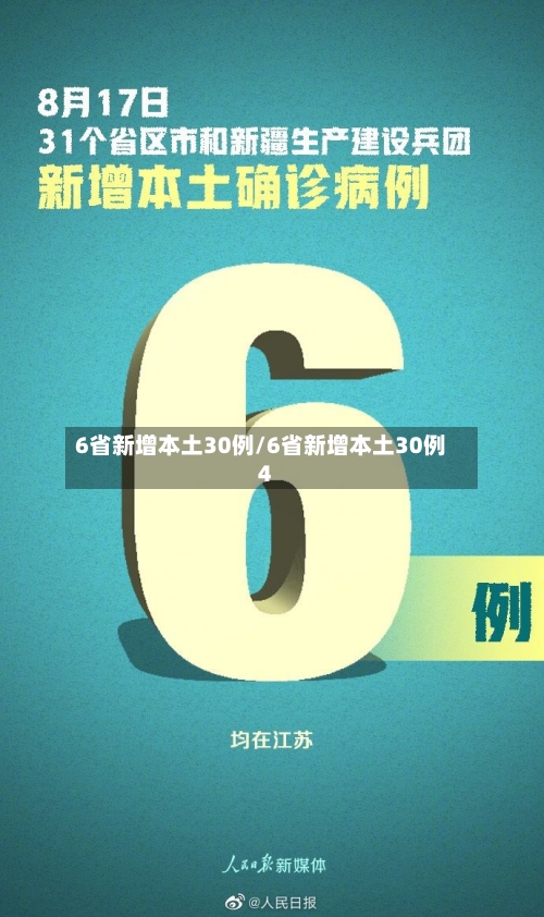 6省新增本土30例/6省新增本土30例4