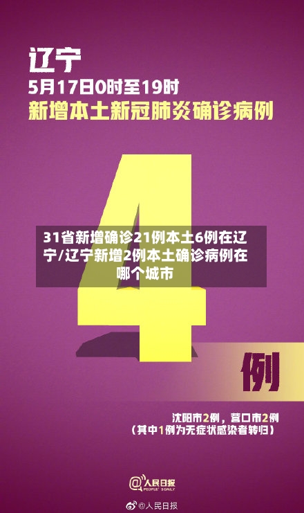 31省新增确诊21例本土6例在辽宁/辽宁新增2例本土确诊病例在哪个城市