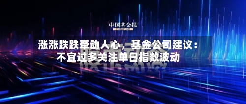 涨涨跌跌牵动人心，基金公司建议：不宜过多关注单日指数波动-第2张图片