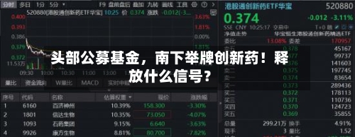 头部公募基金，南下举牌创新药！释放什么信号？-第2张图片