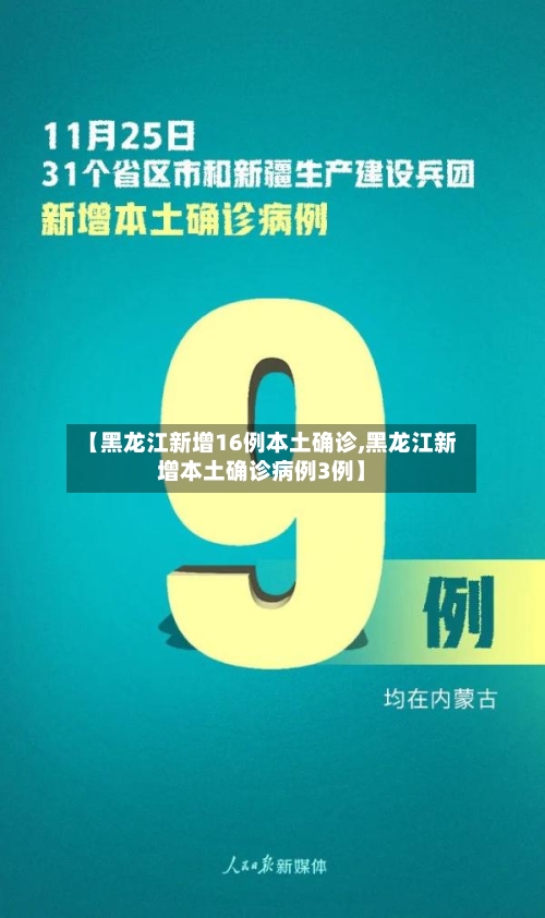 【黑龙江新增16例本土确诊,黑龙江新增本土确诊病例3例】-第2张图片