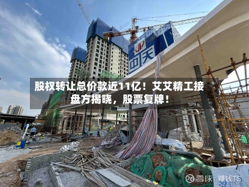 股权转让总价款近11亿！艾艾精工接盘方揭晓，股票复牌！-第2张图片
