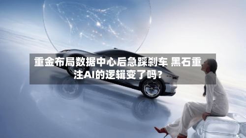 重金布局数据中心后急踩刹车 黑石重注AI的逻辑变了吗?-第3张图片