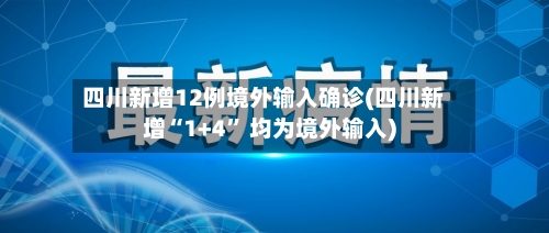 四川新增12例境外输入确诊(四川新增“1+4” 均为境外输入)-第2张图片