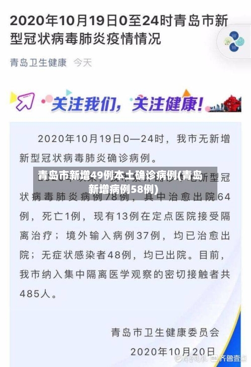 青岛市新增49例本土确诊病例(青岛新增病例58例)-第2张图片