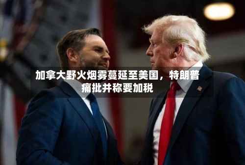 加拿大野火烟雾蔓延至美国，特朗普痛批并称要加税-第3张图片