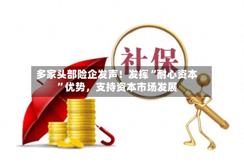 多家头部险企发声！发挥“耐心资本”优势，支持资本市场发展-第3张图片