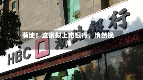 落地！这家拟上市银行，悄然换帅-第3张图片