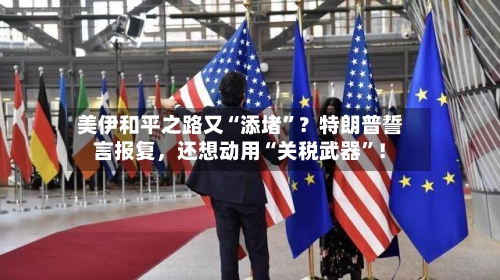 美伊和平之路又“添堵”？特朗普誓言报复，还想动用“关税武器	”！-第2张图片