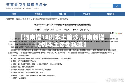 【河南增18例本土确诊,河南新增12例本土活动轨迹】-第2张图片