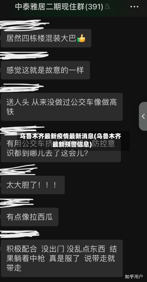 乌鲁木齐最新疫情最新消息(乌鲁木齐最新预警信息)
