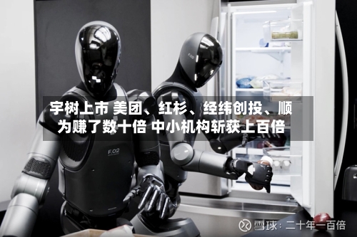 宇树上市 美团、红杉、经纬创投、顺为赚了数十倍 中小机构斩获上百倍
