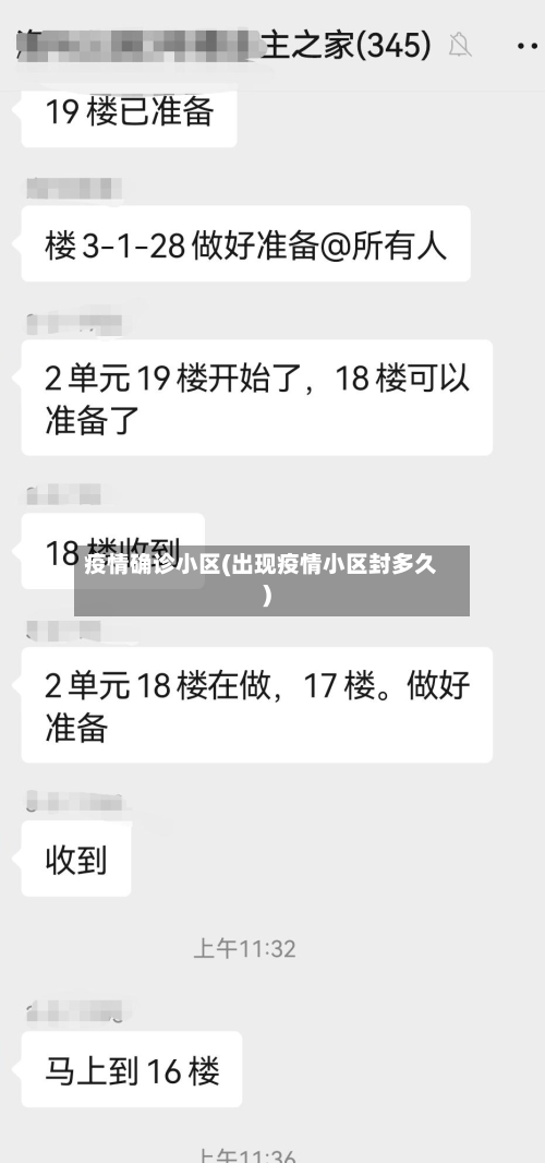 疫情确诊小区(出现疫情小区封多久)-第2张图片