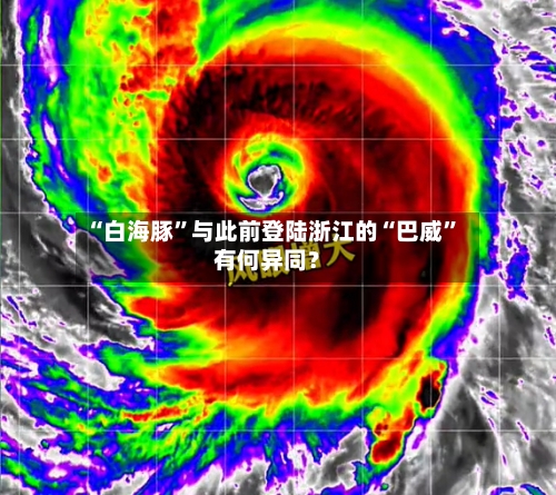 “白海豚”与此前登陆浙江的“巴威	”有何异同？-第2张图片