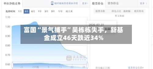 富国“景气捕手”吴栋栋失手，新基金成立46天跌近34%-第2张图片