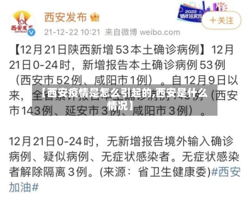 【西安疫情是怎么引起的,西安是什么情况】-第2张图片
