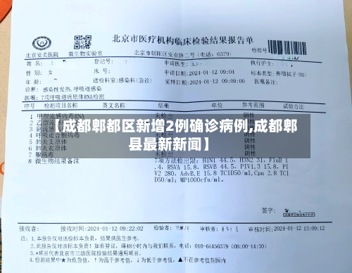 【成都郫都区新增2例确诊病例,成都郫县最新新闻】