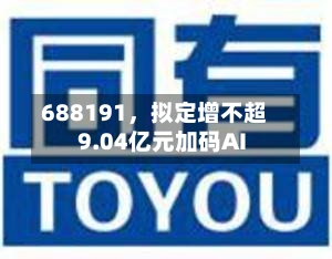 688191，拟定增不超9.04亿元加码AI-第2张图片