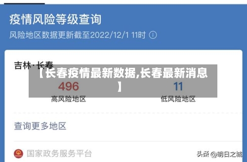 【长春疫情最新数据,长春最新消息】