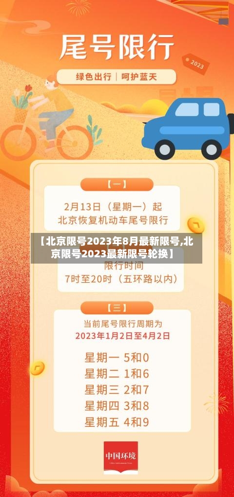 【北京限号2023年8月最新限号,北京限号2023最新限号轮换】-第2张图片