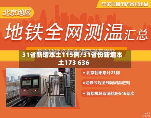 31省新增本土115例/31省份新增本土173 636