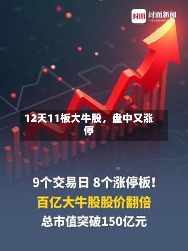 12天11板大牛股	，盘中又涨停-第3张图片