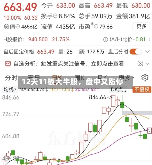 12天11板大牛股，盘中又涨停-第2张图片