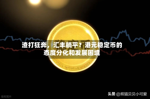 渣打狂奔	，汇丰躺平？港元稳定币的态度分化和发展困境-第3张图片