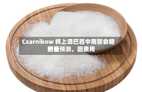 Czarnikow 将上调巴西中南部食糖产量预测，因费用回升-第2张图片