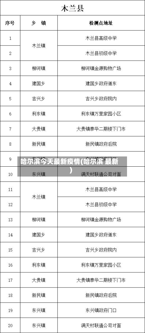 哈尔滨今天最新疫情(哈尔滨 最新)-第2张图片