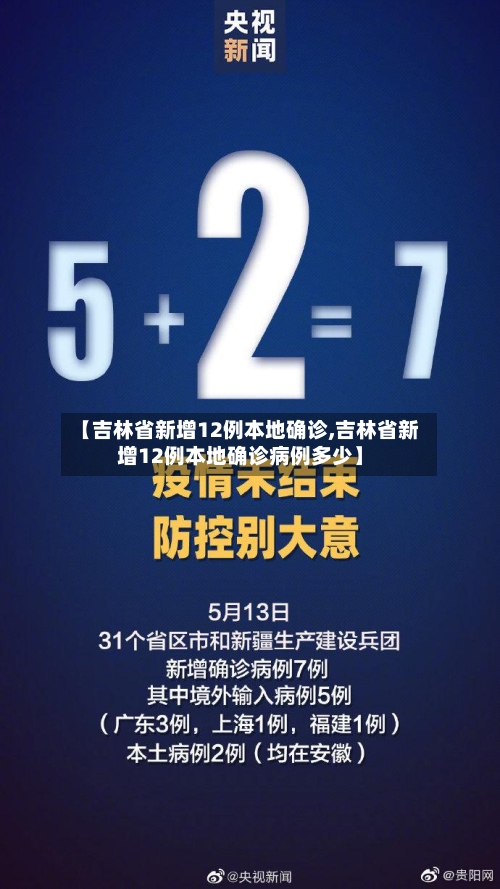 【吉林省新增12例本地确诊,吉林省新增12例本地确诊病例多少】-第2张图片
