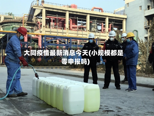 大同疫情最新消息今天(小规模都是零申报吗)