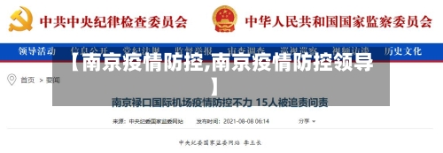 【南京疫情防控,南京疫情防控领导】