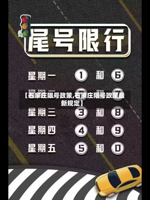 【石家庄限号政策,石家庄限号政策最新规定】