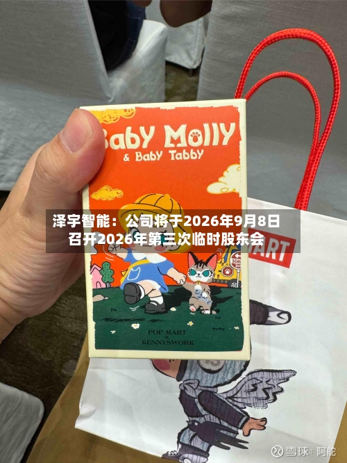 泽宇智能：公司将于2026年9月8日召开2026年第三次临时股东会