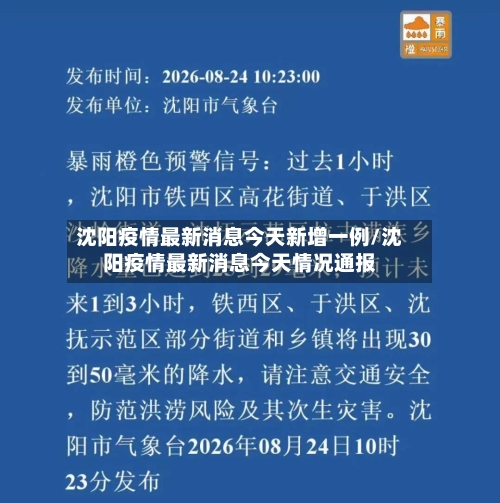 沈阳疫情最新消息今天新增一例/沈阳疫情最新消息今天情况通报-第3张图片